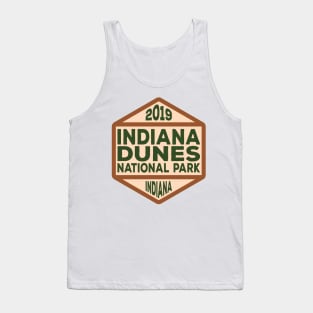 Indiana Dunes National Park badge Tank Top